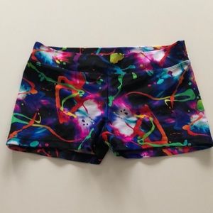 Girls gymnastics shorts